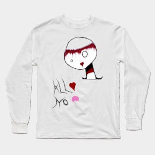 All Heart No Brain Long Sleeve T-Shirt